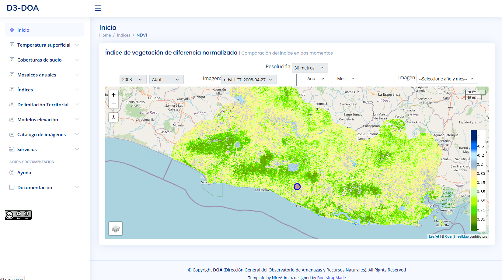 Cubo de Datos Geoespaciales